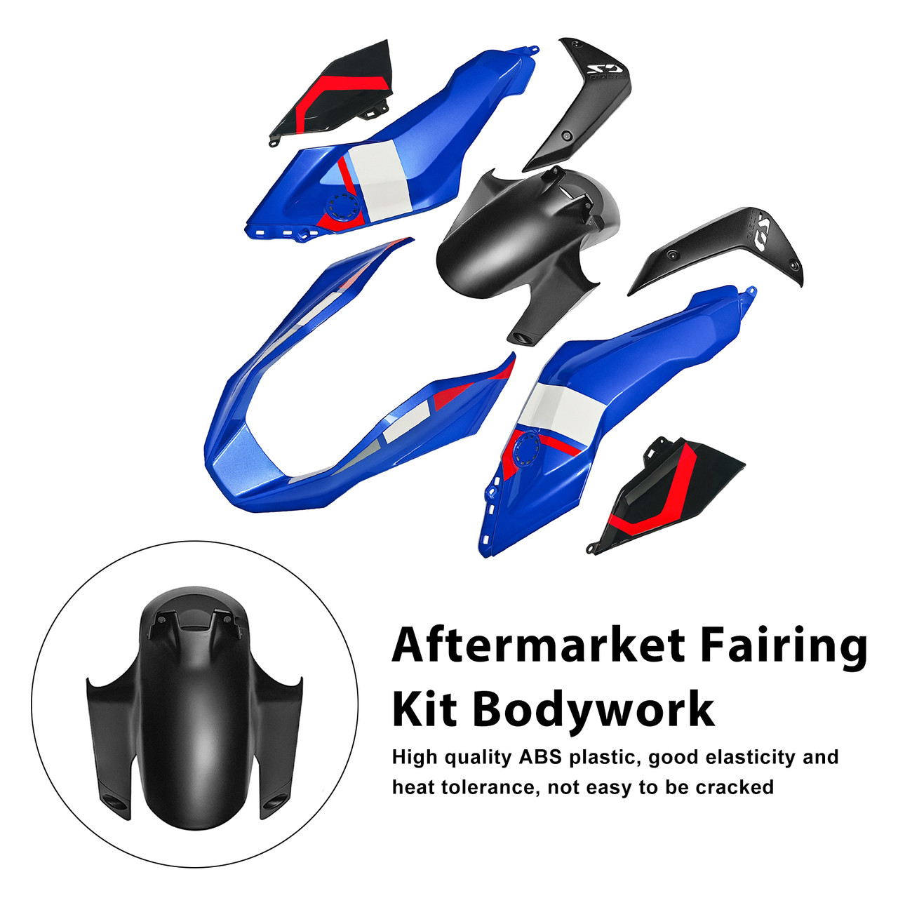 2024-2025 BMW R1300GS Injection ABS Plastic Bodywork Fairing Kit #009 Generic