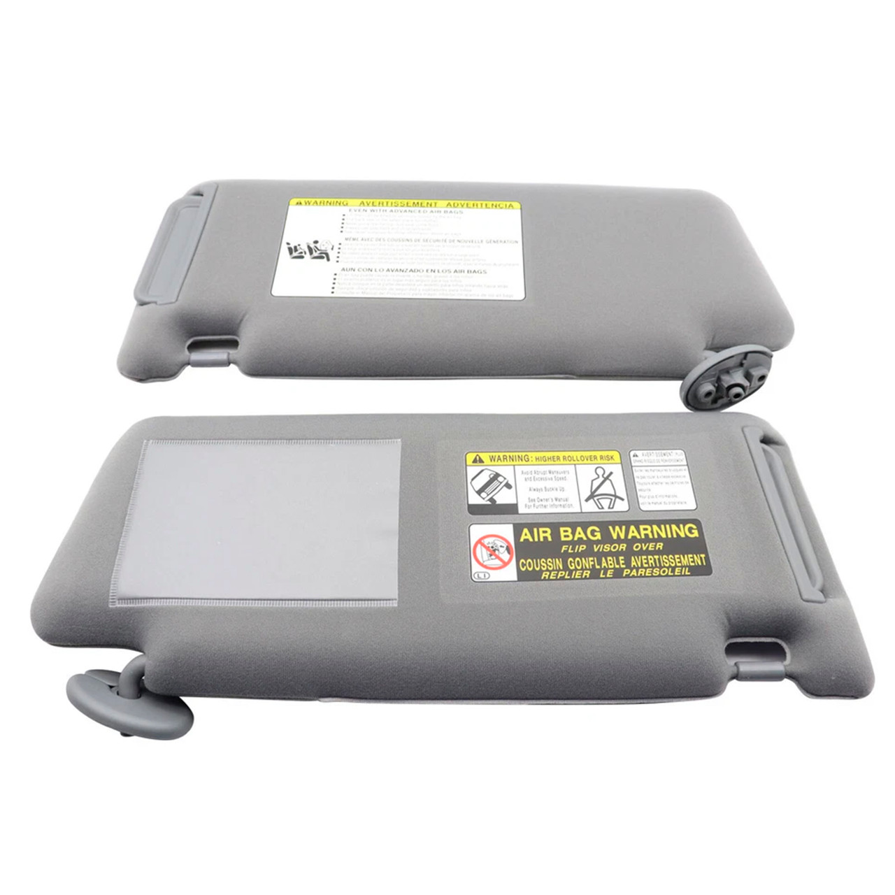 2005-2015 Toyota Tacoma Left+Right Side Sun Visor 74320-04181-B1 Gray Generic 2005-2015 Toyota Tacoma Left+Right Side Sun Visor 74320-04181-B1 Gray Generic