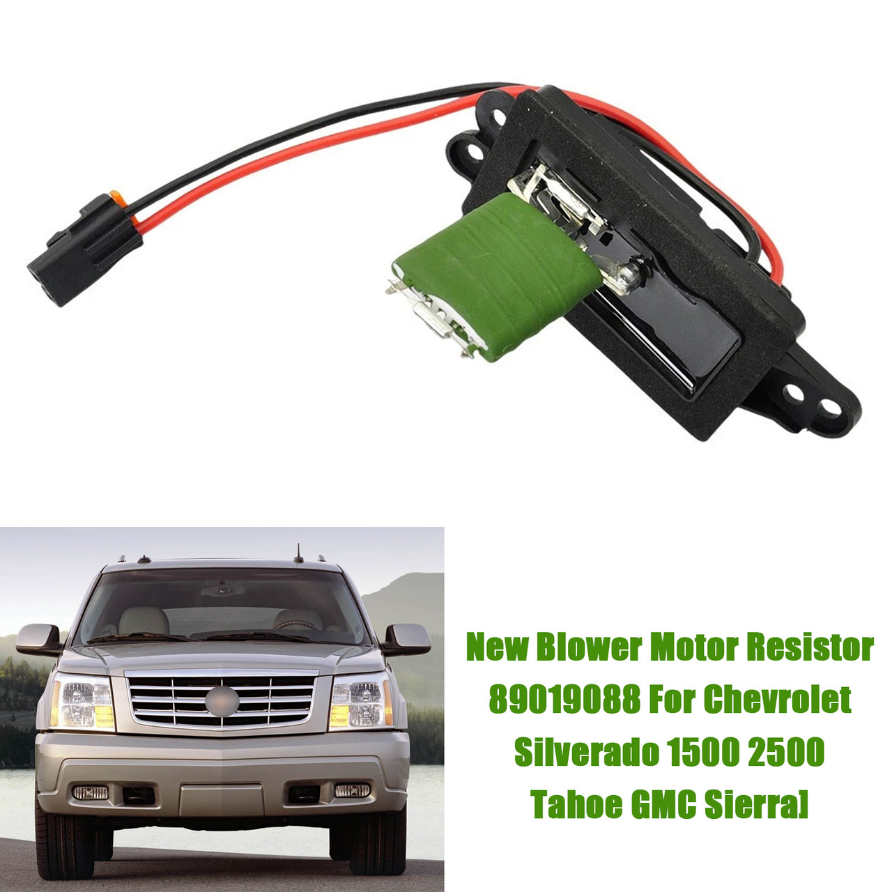 Winbest Blower Motor Resistor Kit – Fits Chevy Silverado, GMC Sierra, Buick, Cadillac