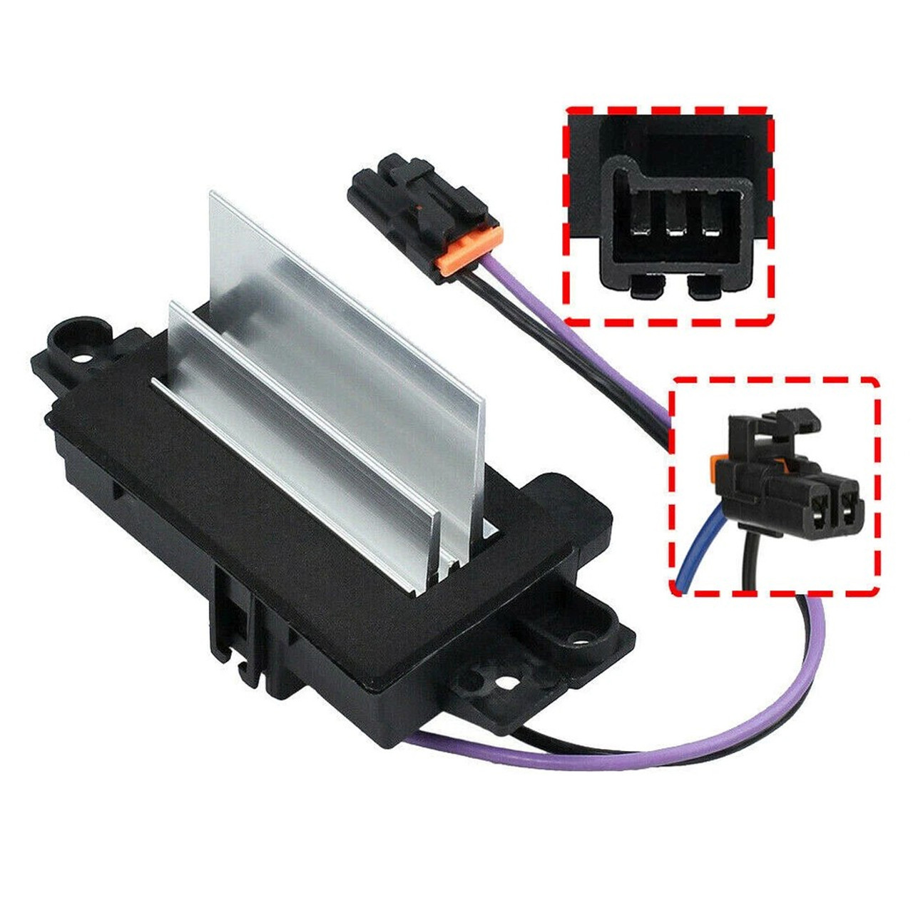 2003-2008 ISUZU ASCENDER Front Heater Blower Motor Resistor 4P1516 Generic