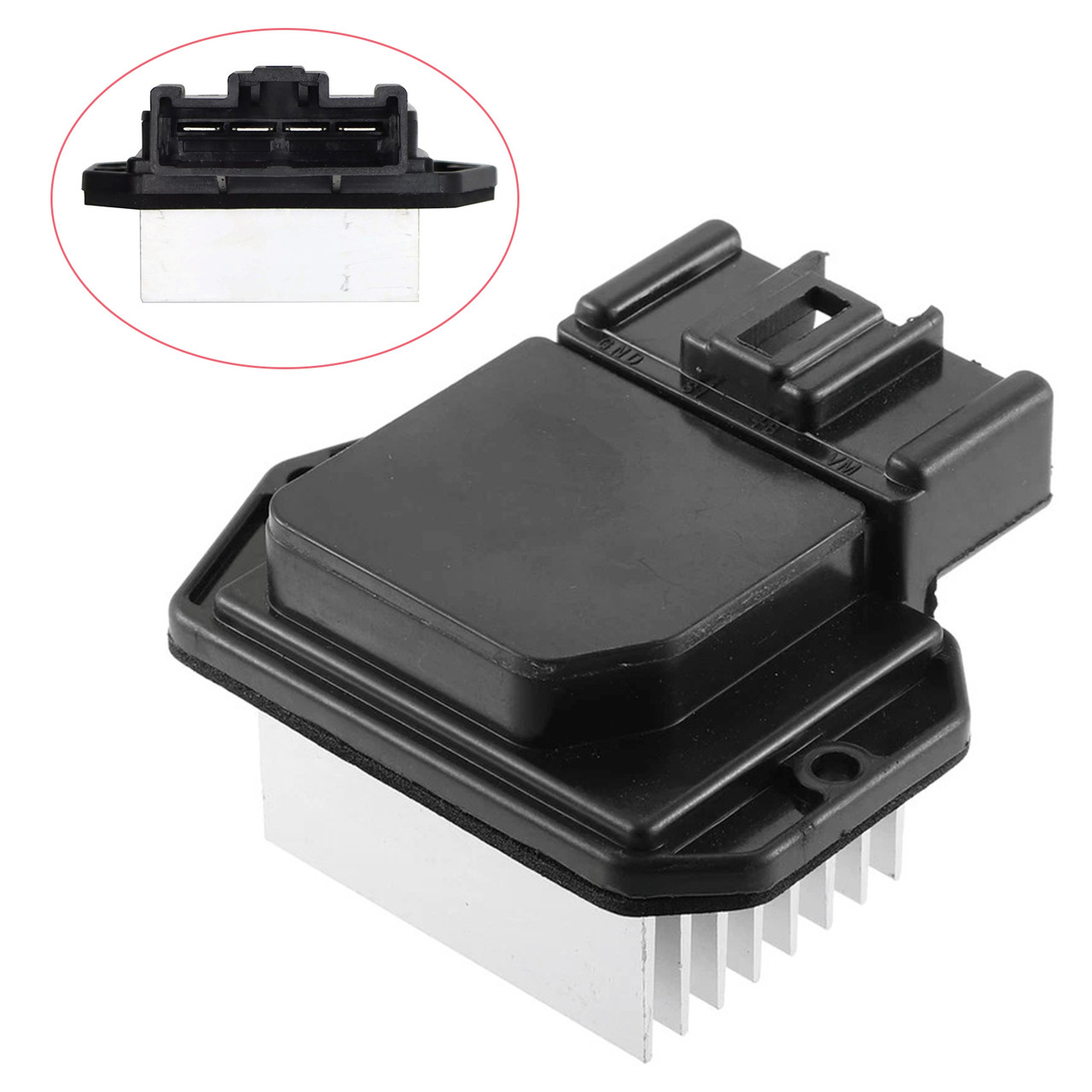 2010-2018 Jeep Compass Patriot Wrangler/ JK Front Heater Blower Motor Resistor 68018105AA Generic
