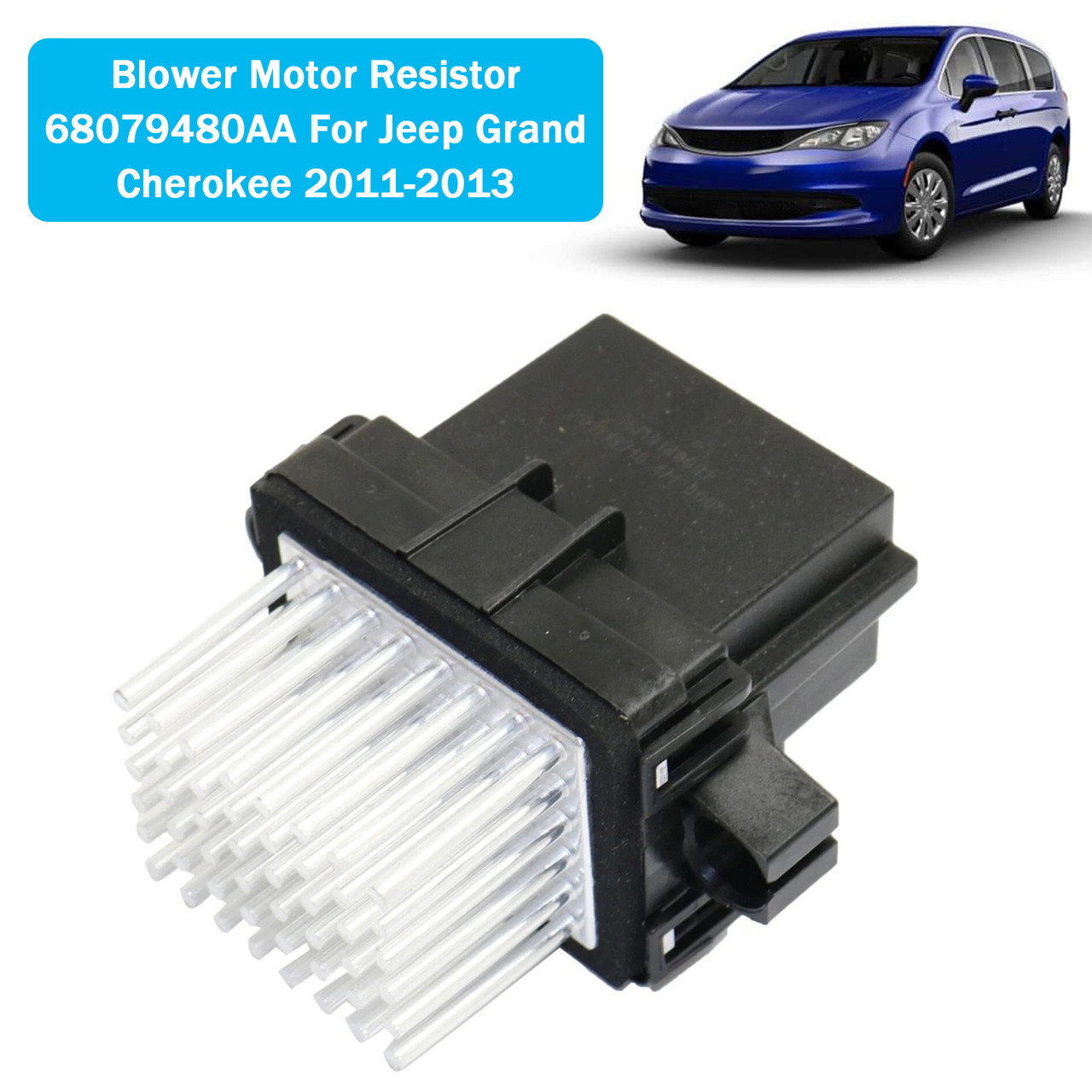 2008-2010 Chrysler Town & Country 3.3L Blower Motor Resistor 68079480AA Generic