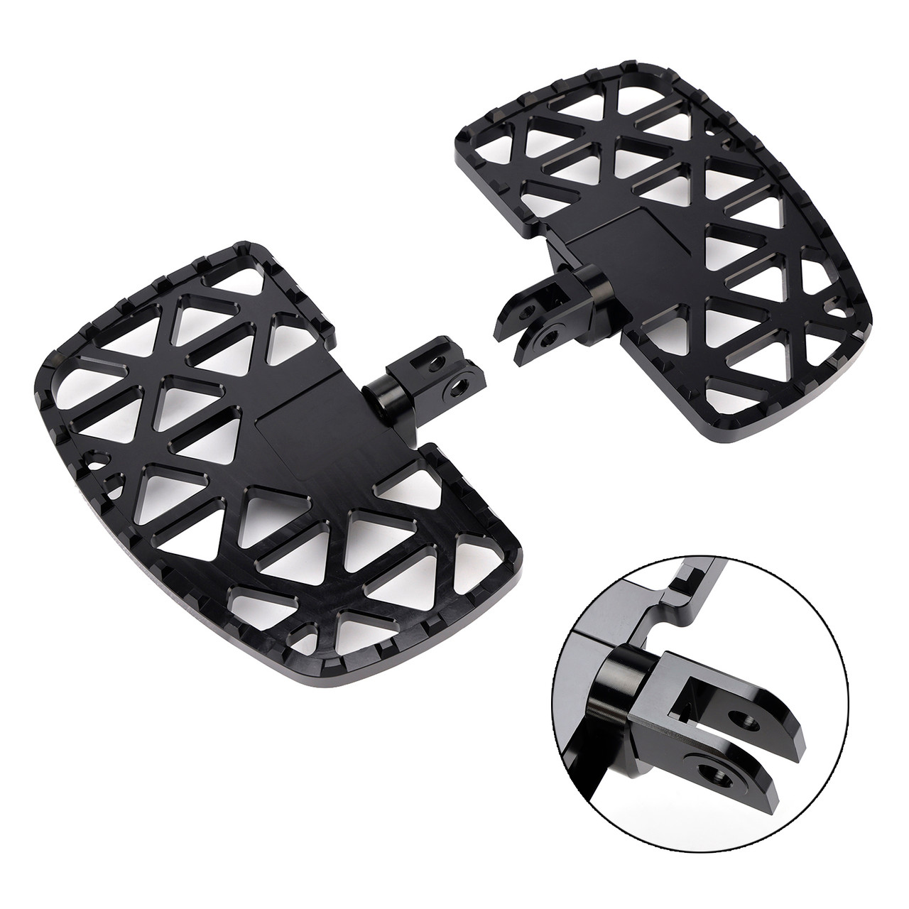 2021-2025 Honda CMX 1100 (DCT/MT) 1 Pair Front Footpegs Aluminum Alloy Generic