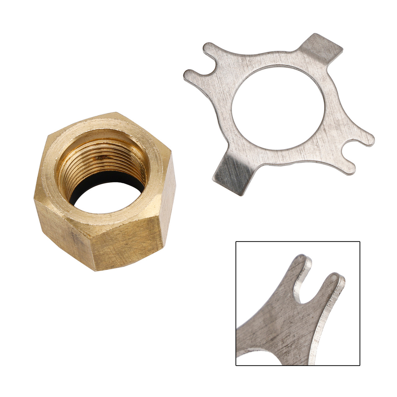 Propeller Nut with Locking Plate fit for Mercury Mercruiser 11-8M0056234