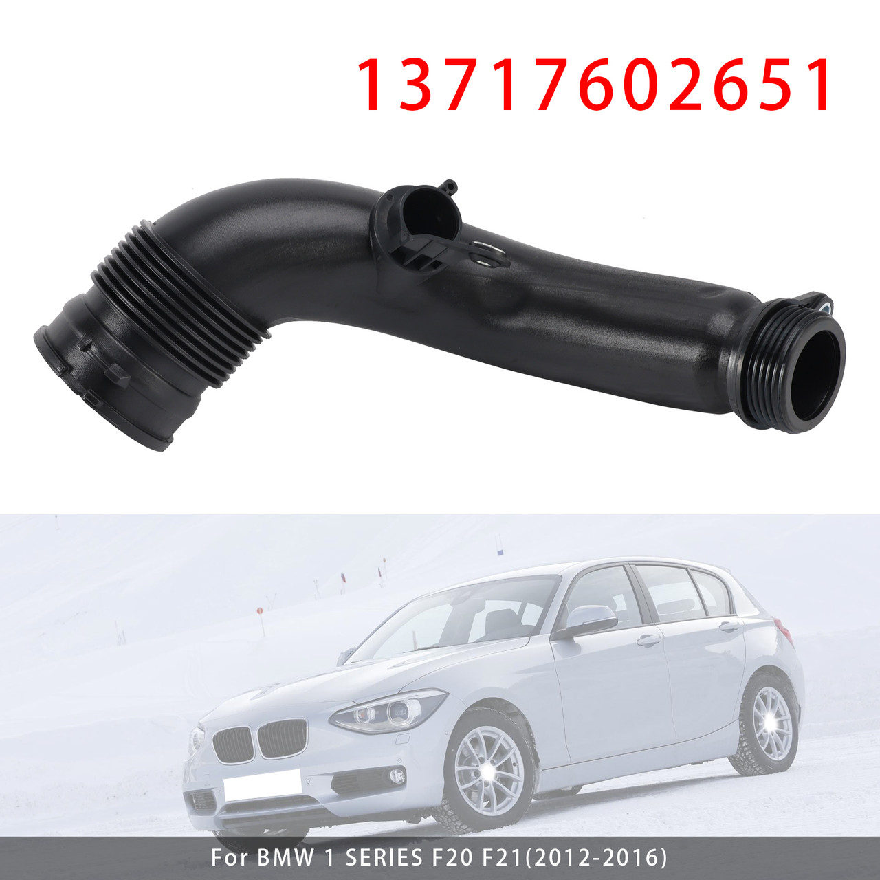 2012-2016 BMW 1 SERIES F20 F21 Air Filter Intake Hose 13717602651 Generic