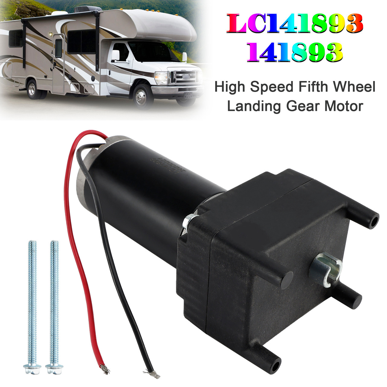 High Speed Fifth Wheel Landing Gear Motor LC141893 for Lippert