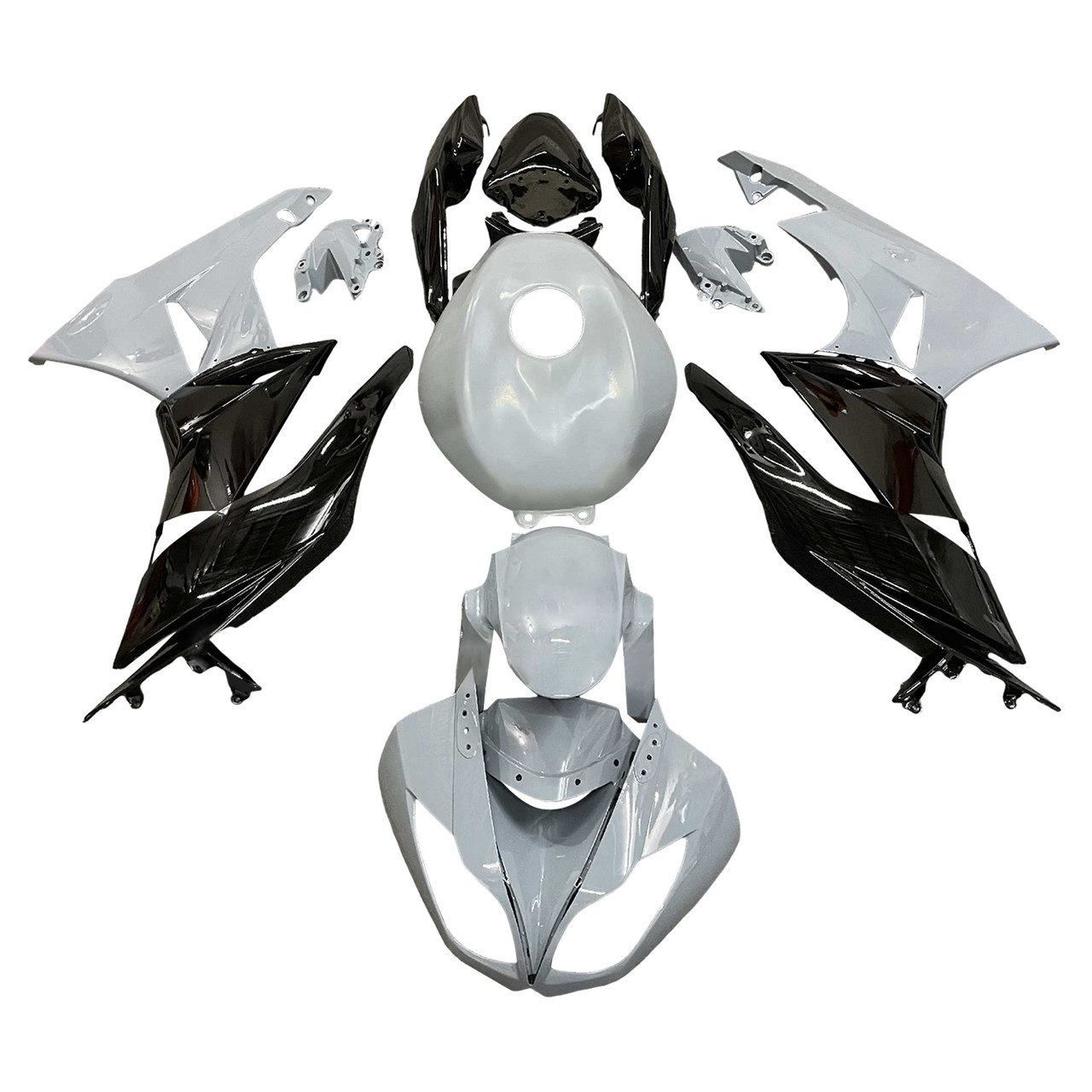 Kawasaki ZX6R 636 2009-2012 Fairing Kit Bodywork Plastic ABS Generic#165