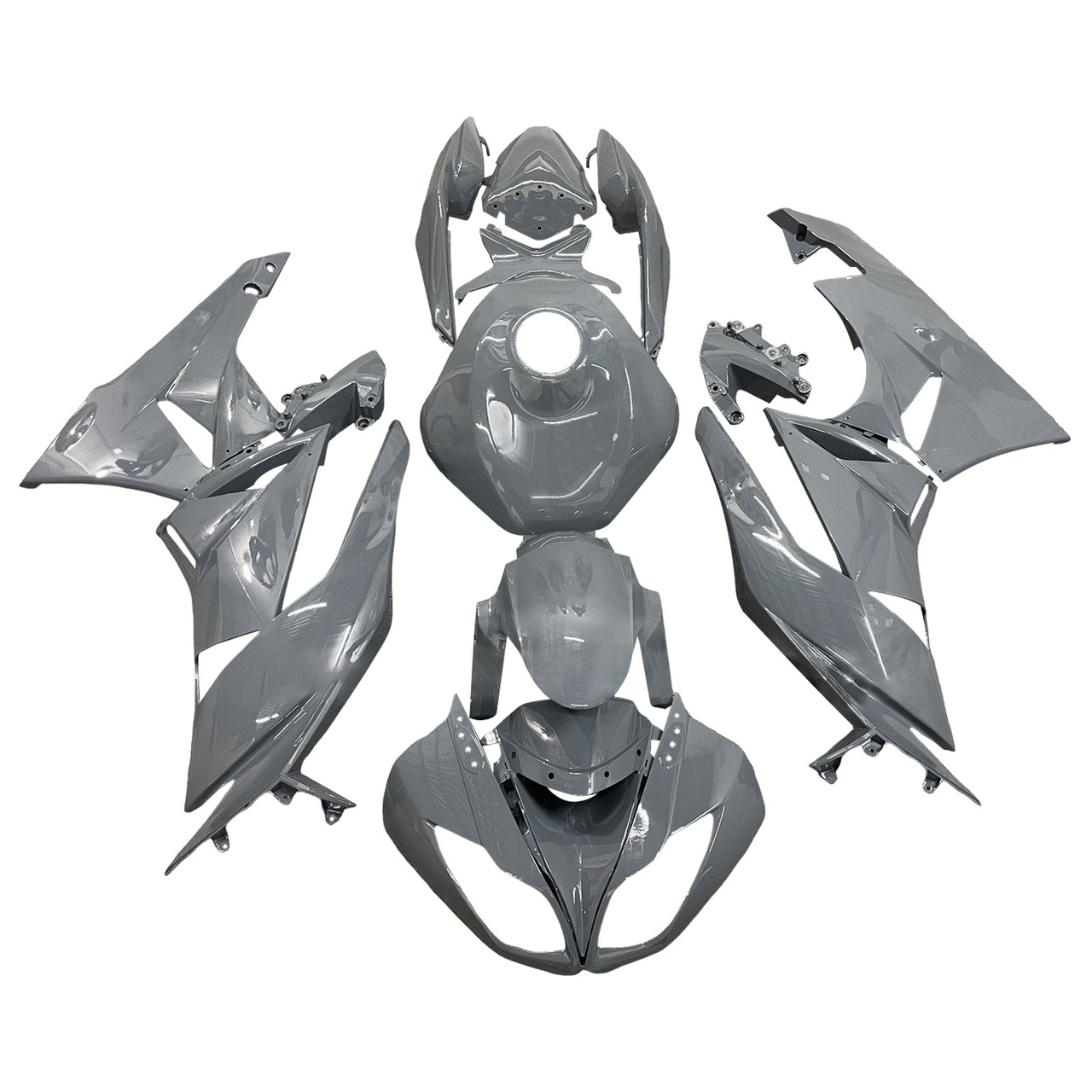 Kawasaki ZX6R 636 2009-2012 Fairing Kit Bodywork Plastic ABS Generic#170