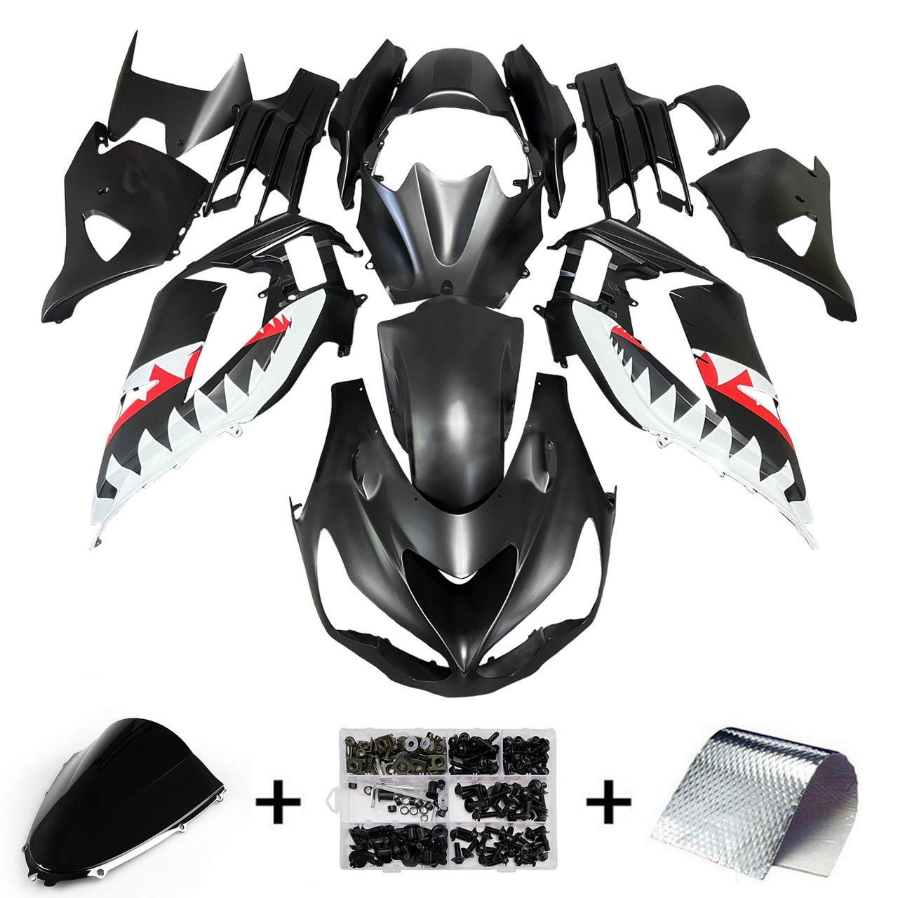 Kawasaki ZX14R ZZR1400 2012-2025 Fairing Kit Bodywork Plastic ABS Generic#134