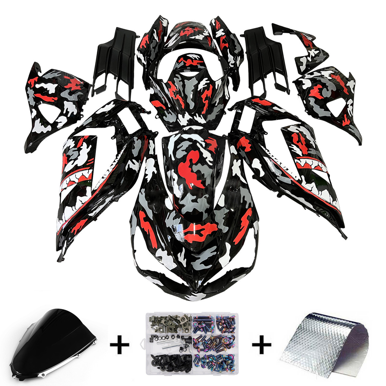 Kawasaki ZX14R ZZR1400 2012-2025 Fairing Kit Bodywork Plastic ABS Generic#139
