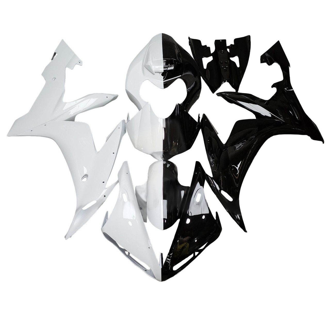 Yamaha YZFR1 YZF-R1 2004-2006 Fairing Kit Bodywork Plastic ABS Generic#195