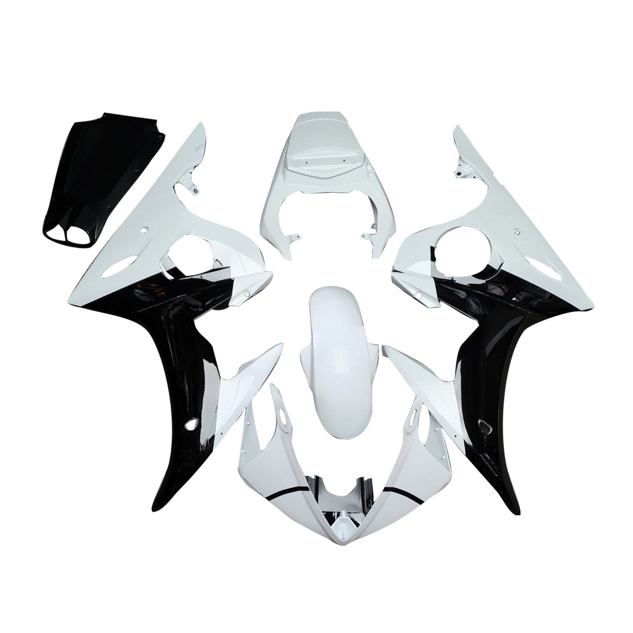 Yamaha YZF-R6 2003-2004 R6S 2006-2009 Fairing Kit Bodywork Plastic ABS Generic#165