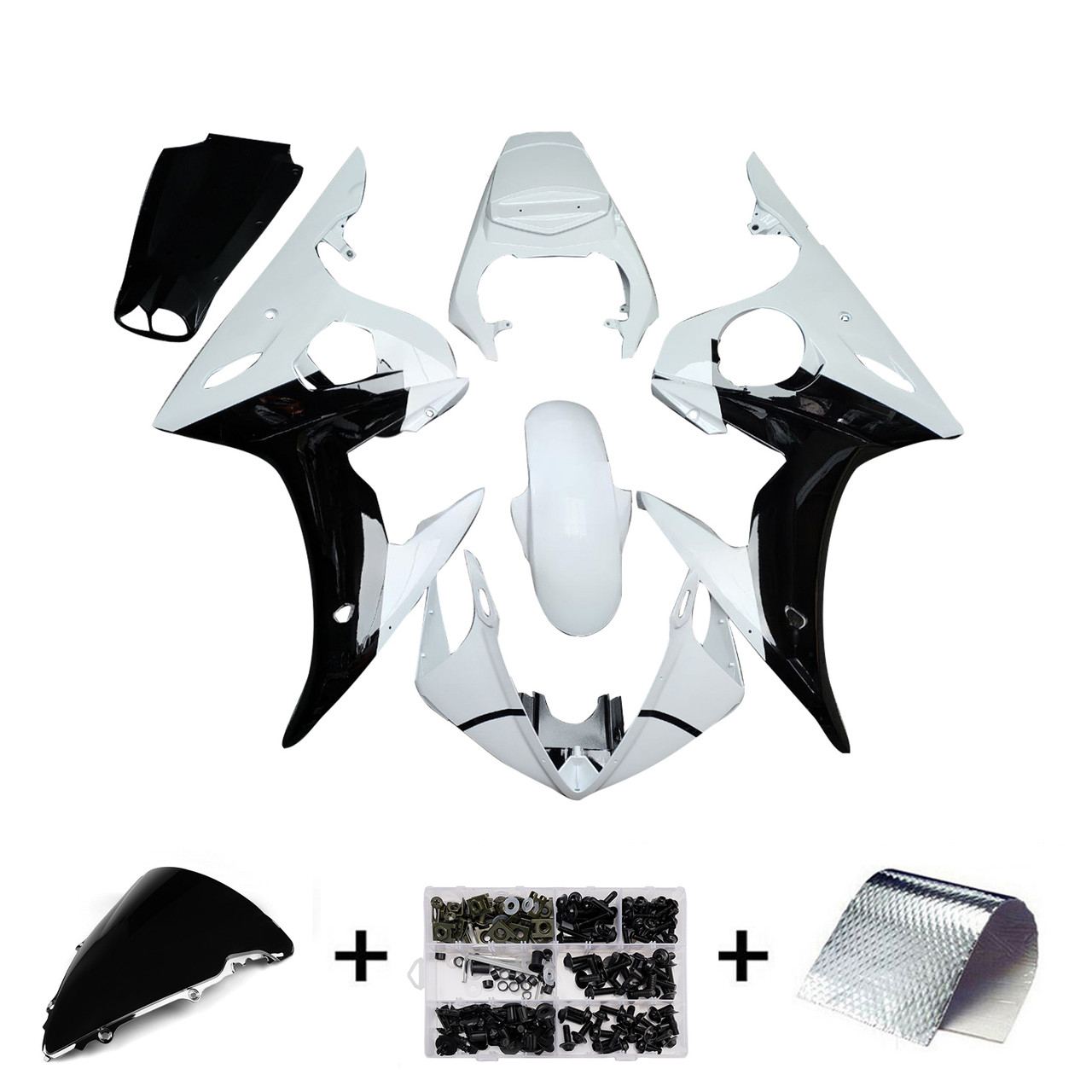 Yamaha YZFR6 YZF-R6 2005 Fairing Kit Bodywork Plastic ABS Generic#165