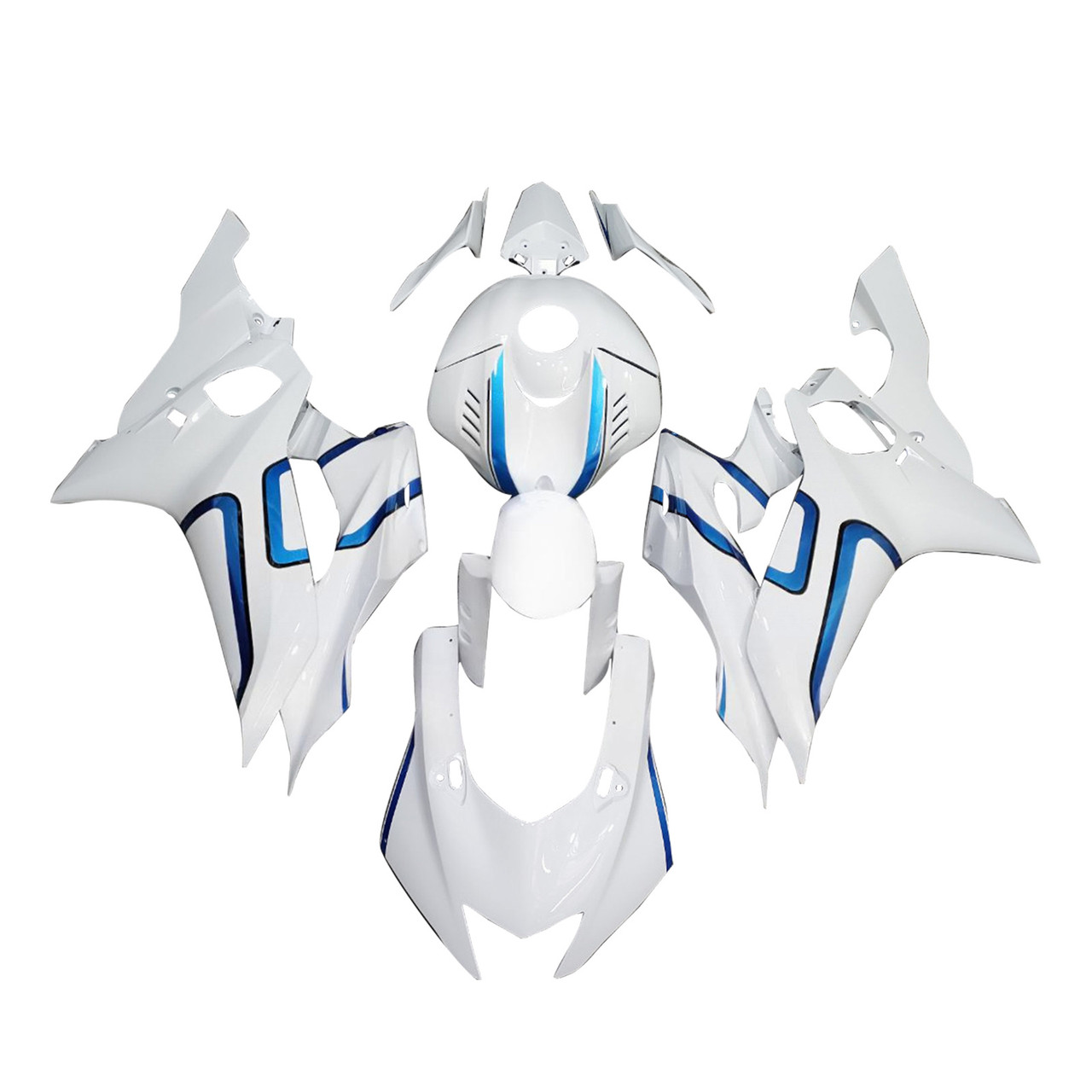 Yamaha YZF-R6 2017-2023 Fairing Kit Bodywork Plastic ABS Generic#196