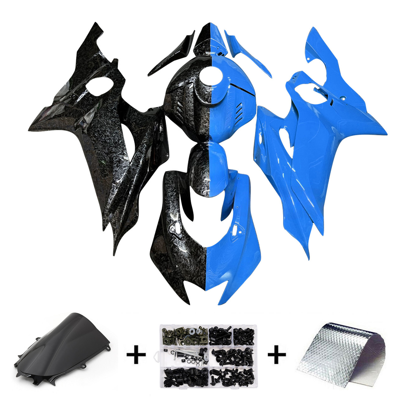 Yamaha YZF-R6 2017-2023 Fairing Kit Bodywork Plastic ABS Generic#205