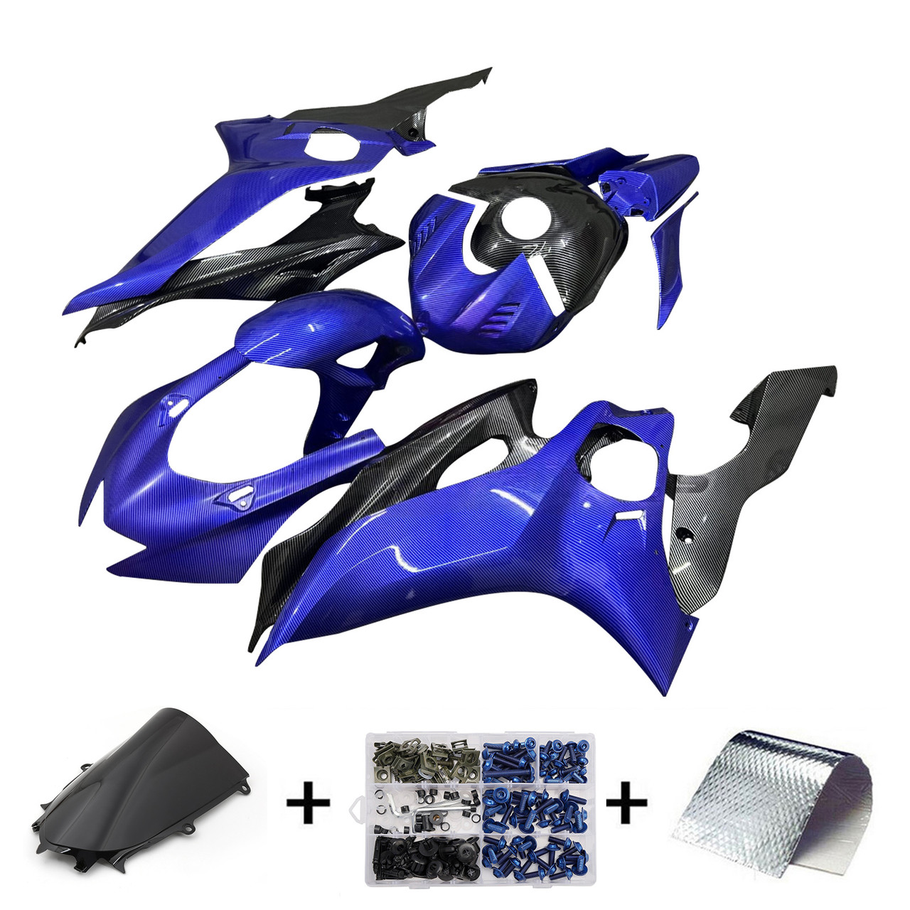 Yamaha YZF-R6 2017-2023 Fairing Kit Bodywork Plastic ABS Generic#210