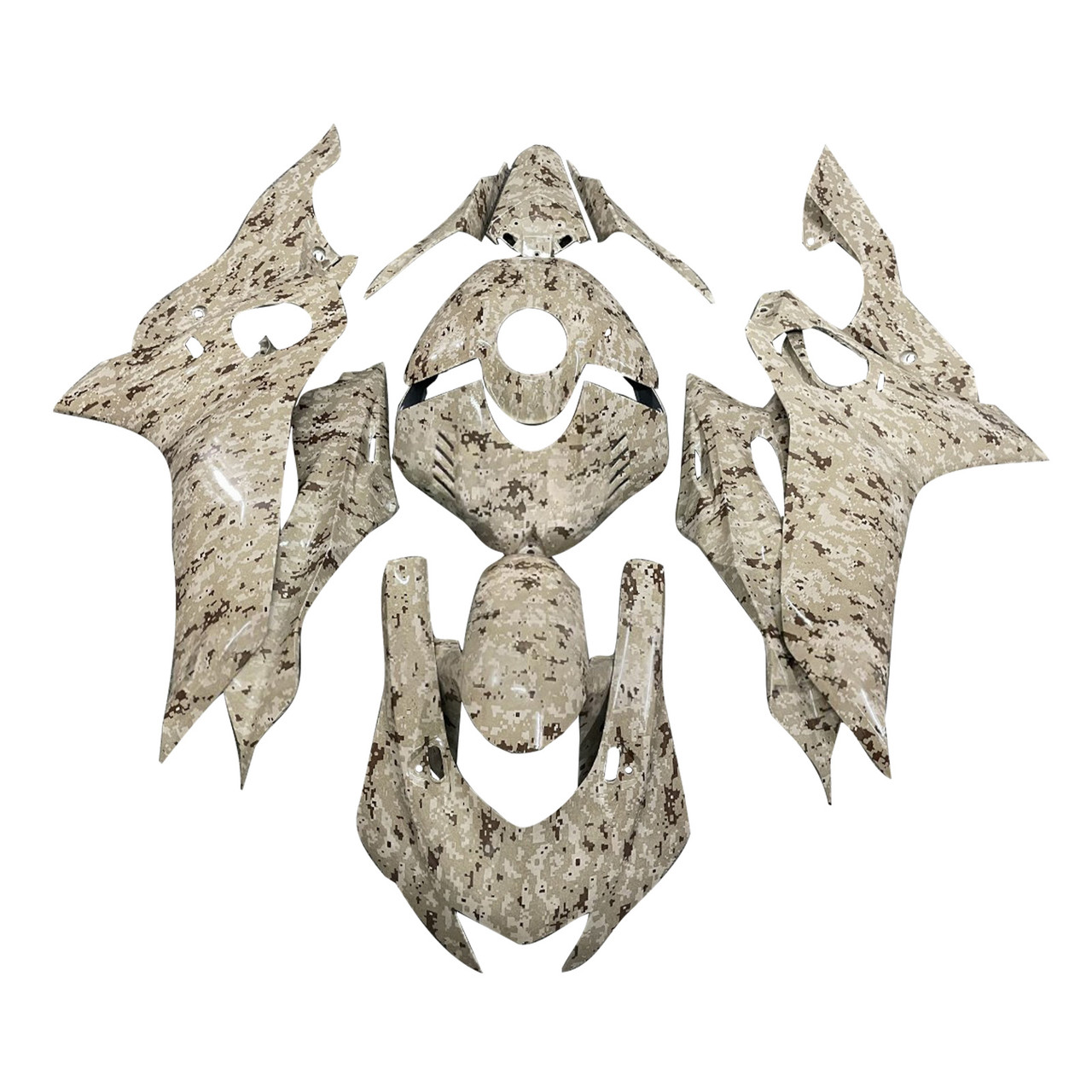 Yamaha YZF-R6 2017-2023 Fairing Kit Bodywork Plastic ABS Generic#224