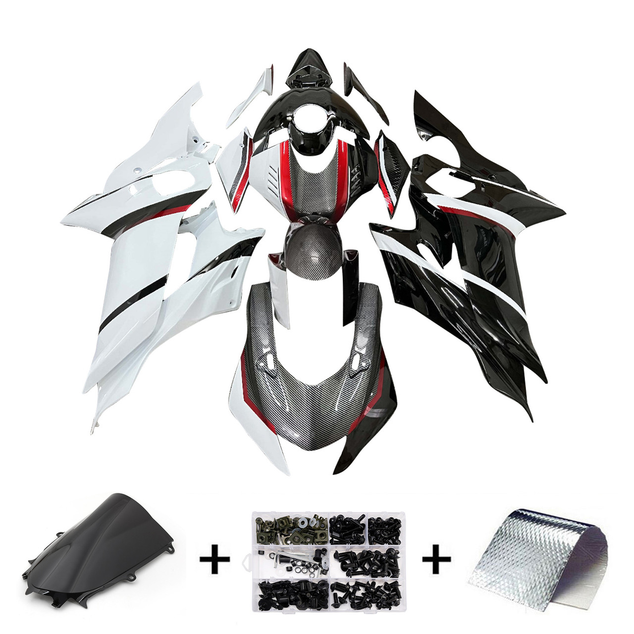 Yamaha YZF-R6 2017-2023 Fairing Kit Bodywork Plastic ABS Generic#226