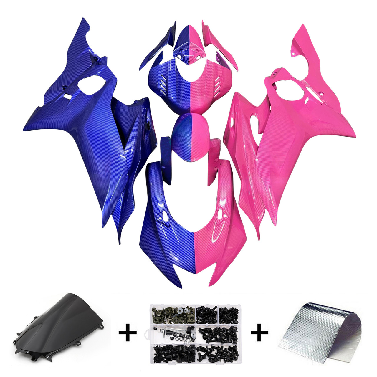 Yamaha YZF-R6 2017-2023 Fairing Kit Bodywork Plastic ABS Generic#233