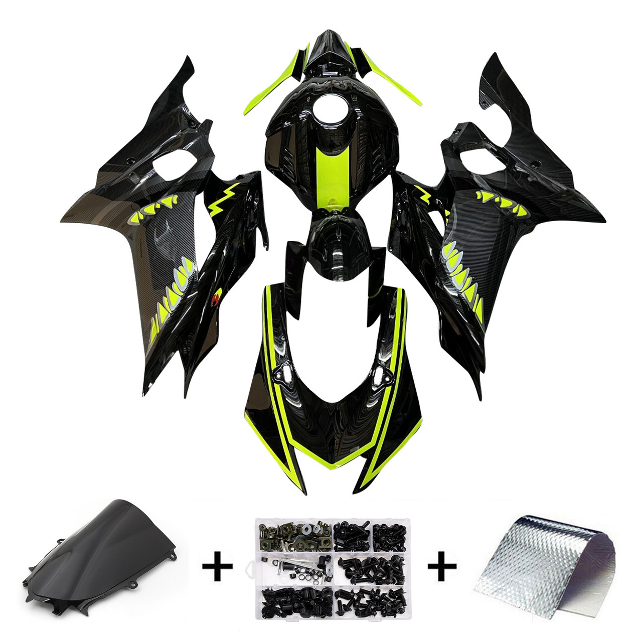 Yamaha YZF-R6 2017-2023 Fairing Kit Bodywork Plastic ABS Generic#238