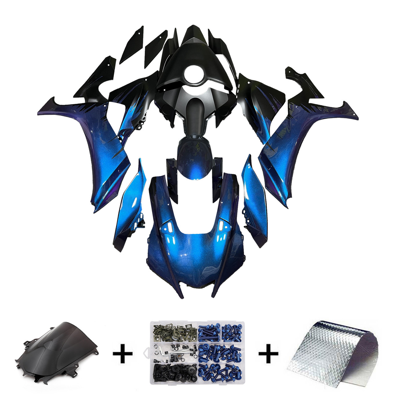 Yamaha YZF-R1 2020-2025 Fairing Kit Bodywork Plastic ABS Generic#190