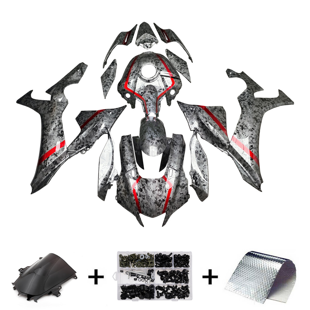 Yamaha YZF-R1 2020-2025 Fairing Kit Bodywork Plastic ABS Generic#191