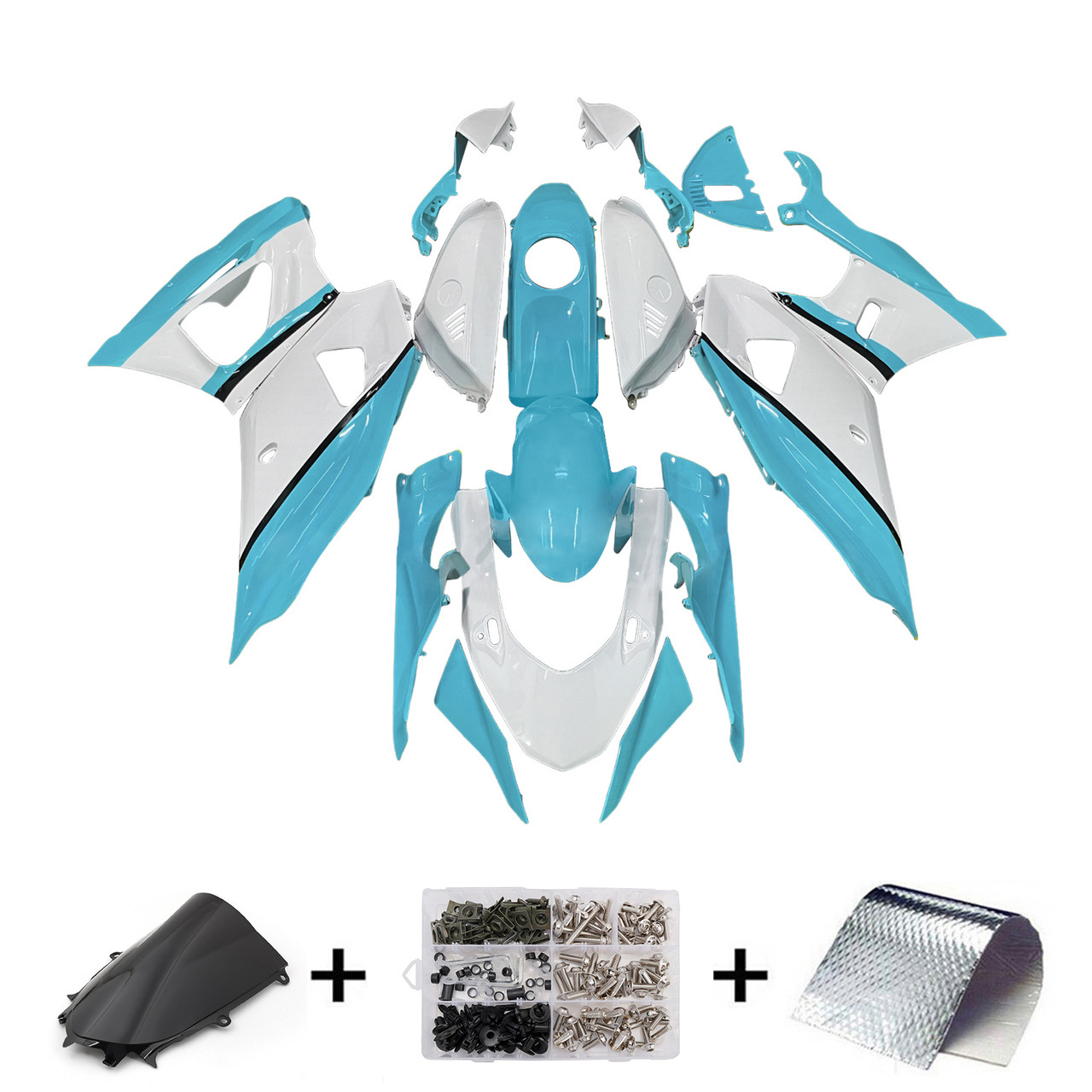 Yamaha YZF-R7 2021-2025 Fairing Kit Bodywork Plastic ABS Generic#145