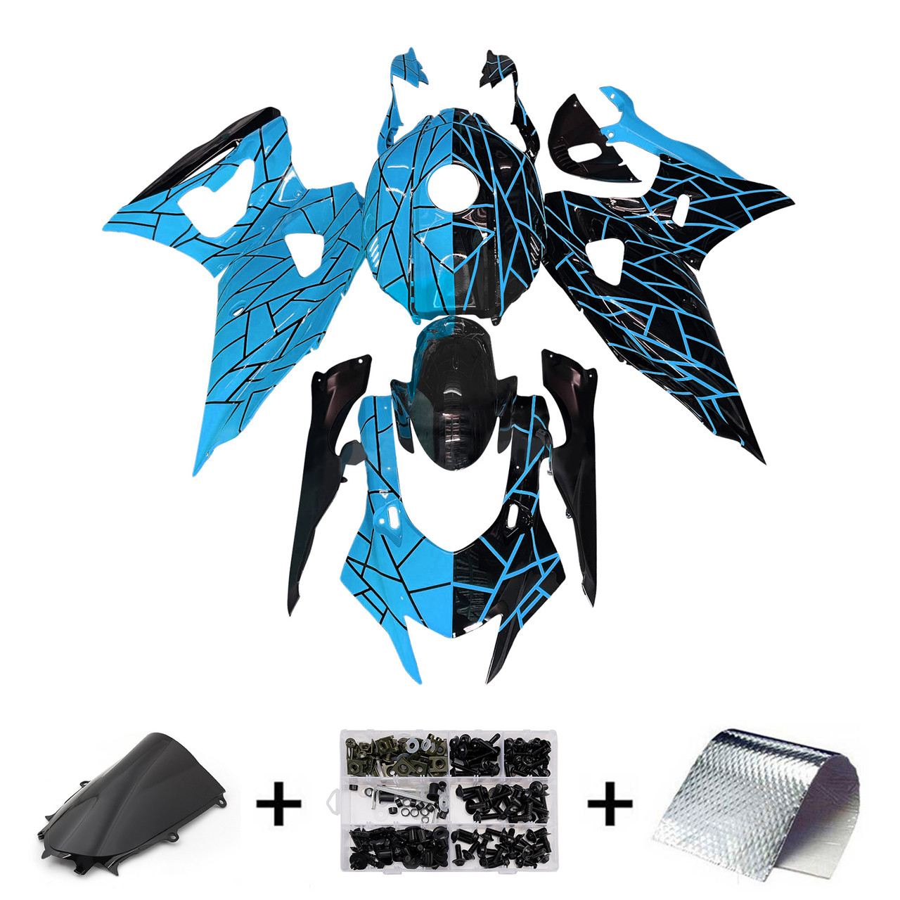 Yamaha YZF-R7 2021-2025 Fairing Kit Bodywork Plastic ABS Generic#154