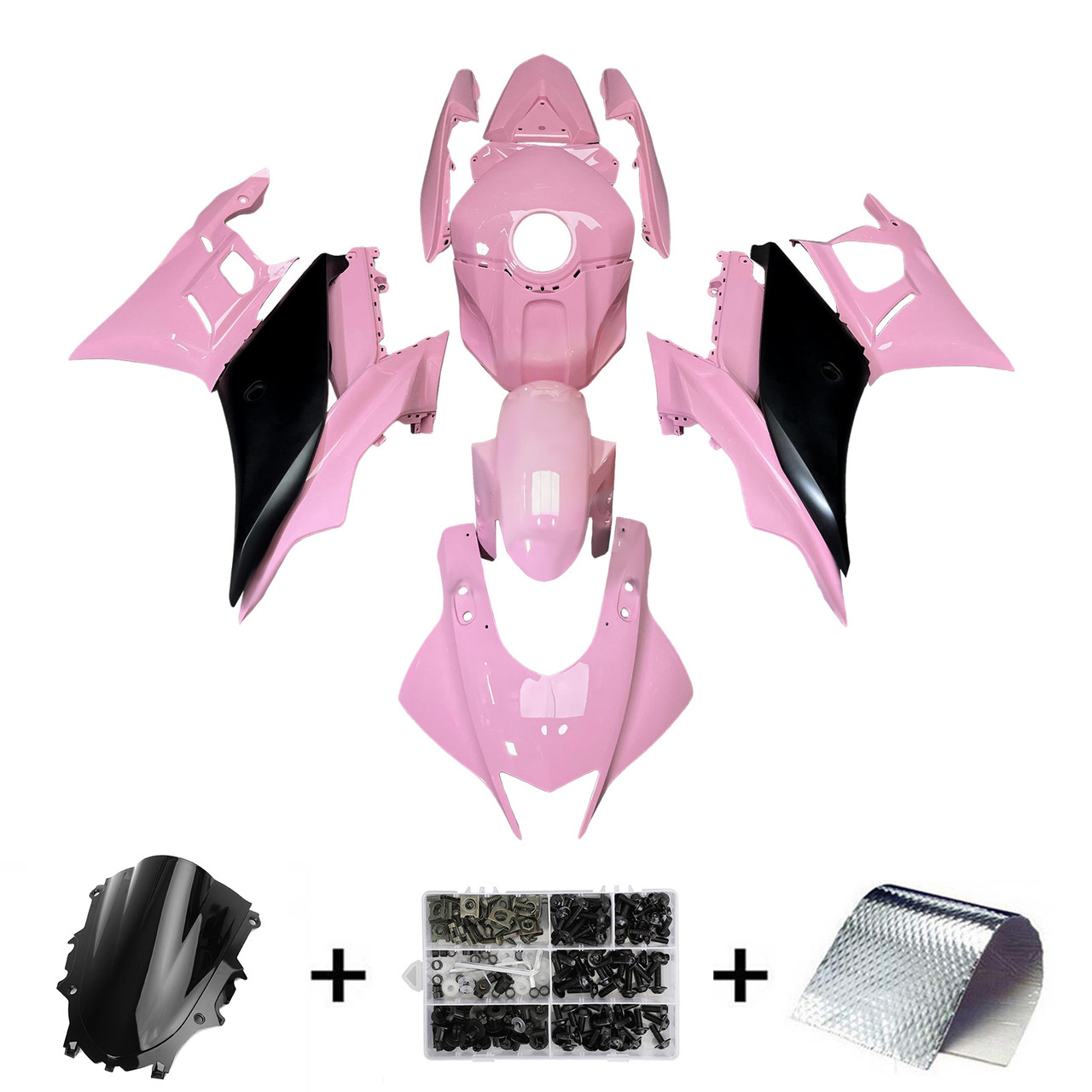Yamaha YZF R3 R25 2022-2024 Fairing Kit Bodywork Plastic ABS Generic#191