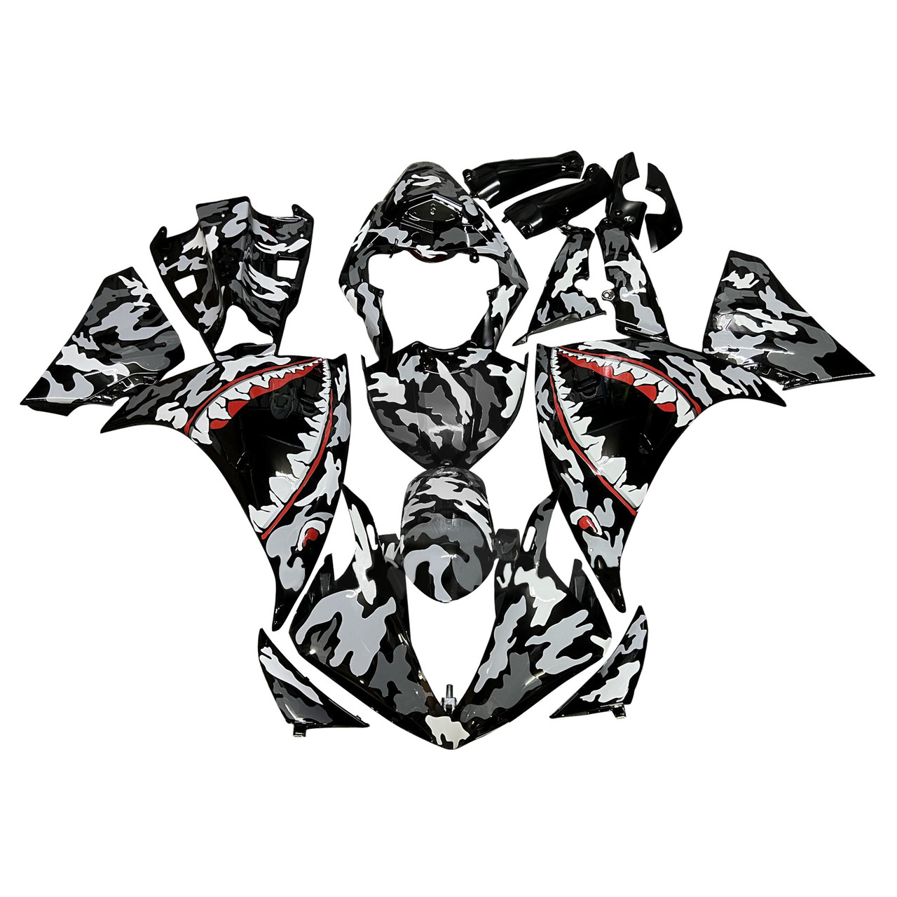 Yamaha YZFR1 YZF-R1 2009-2011 Fairing Kit Bodywork Plastic ABS Generic#184