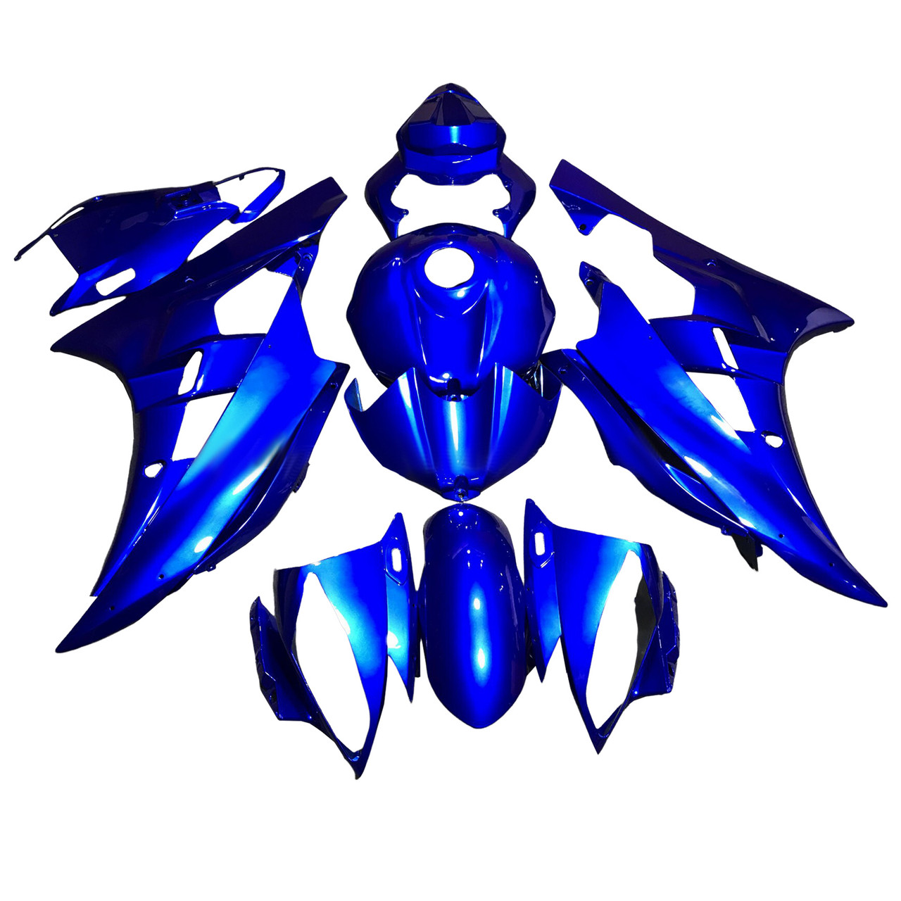 Yamaha YZFR6 YZF-R6 2006-2007 Fairing Kit Bodywork Plastic ABS Generic#182