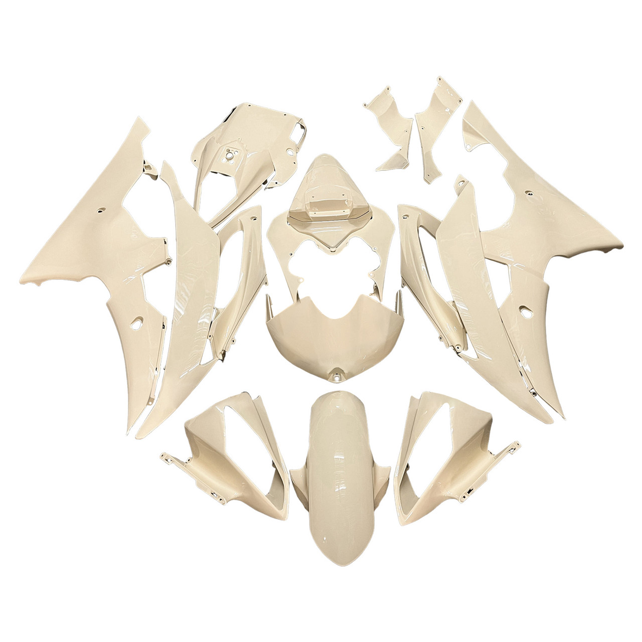 Yamaha YZFR6 YZF-R6 2008-2016 Fairing Kit Bodywork Plastic ABS Generic#225