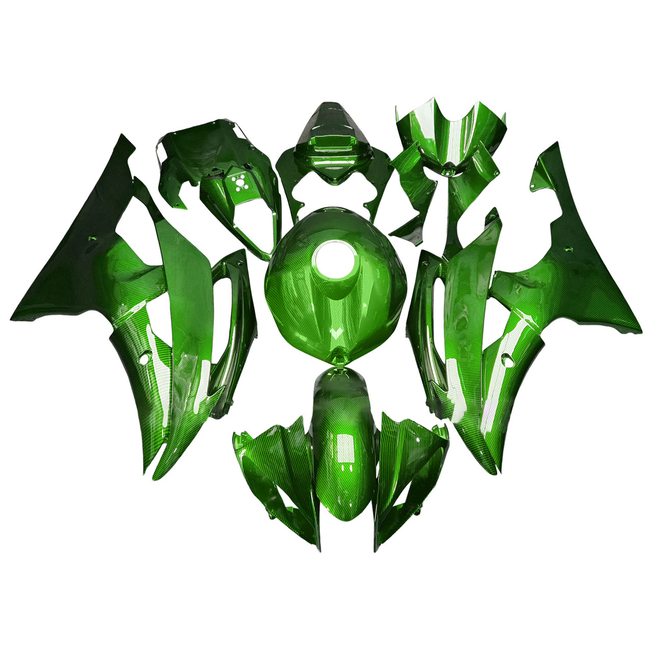 Yamaha YZFR6 YZF-R6 2008-2016 Fairing Kit Bodywork Plastic ABS Generic#242