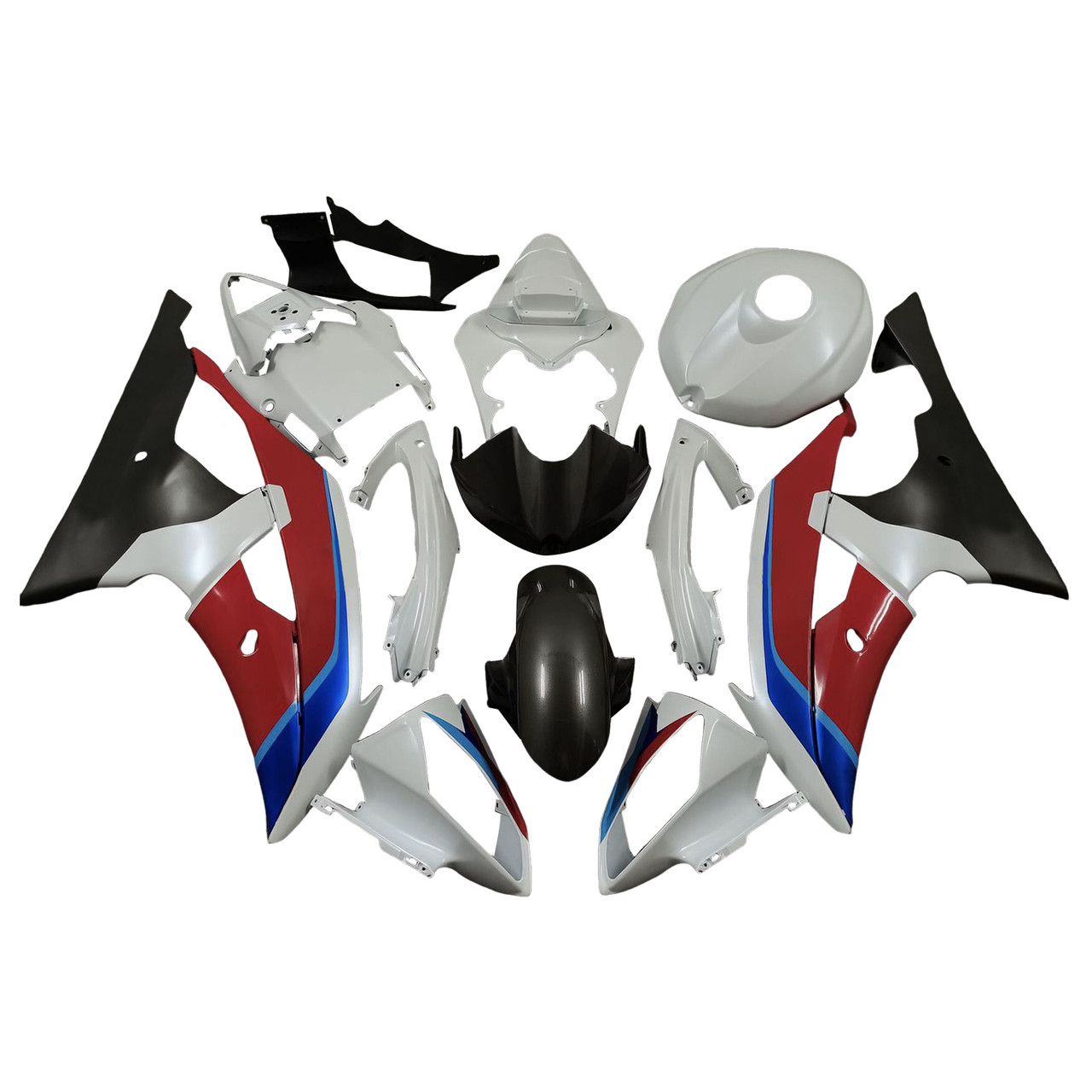 Yamaha YZFR6 YZF-R6 2008-2016 Fairing Kit Bodywork Plastic ABS Generic#252