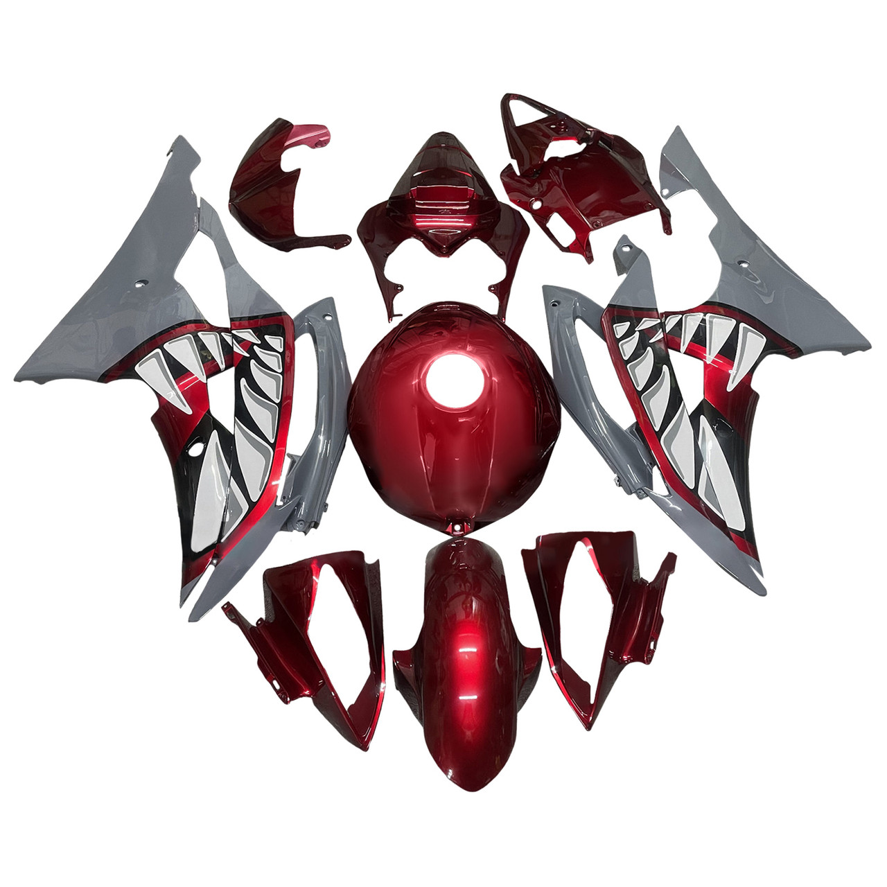 Yamaha YZFR6 YZF-R6 2008-2016 Fairing Kit Bodywork Plastic ABS Generic#276