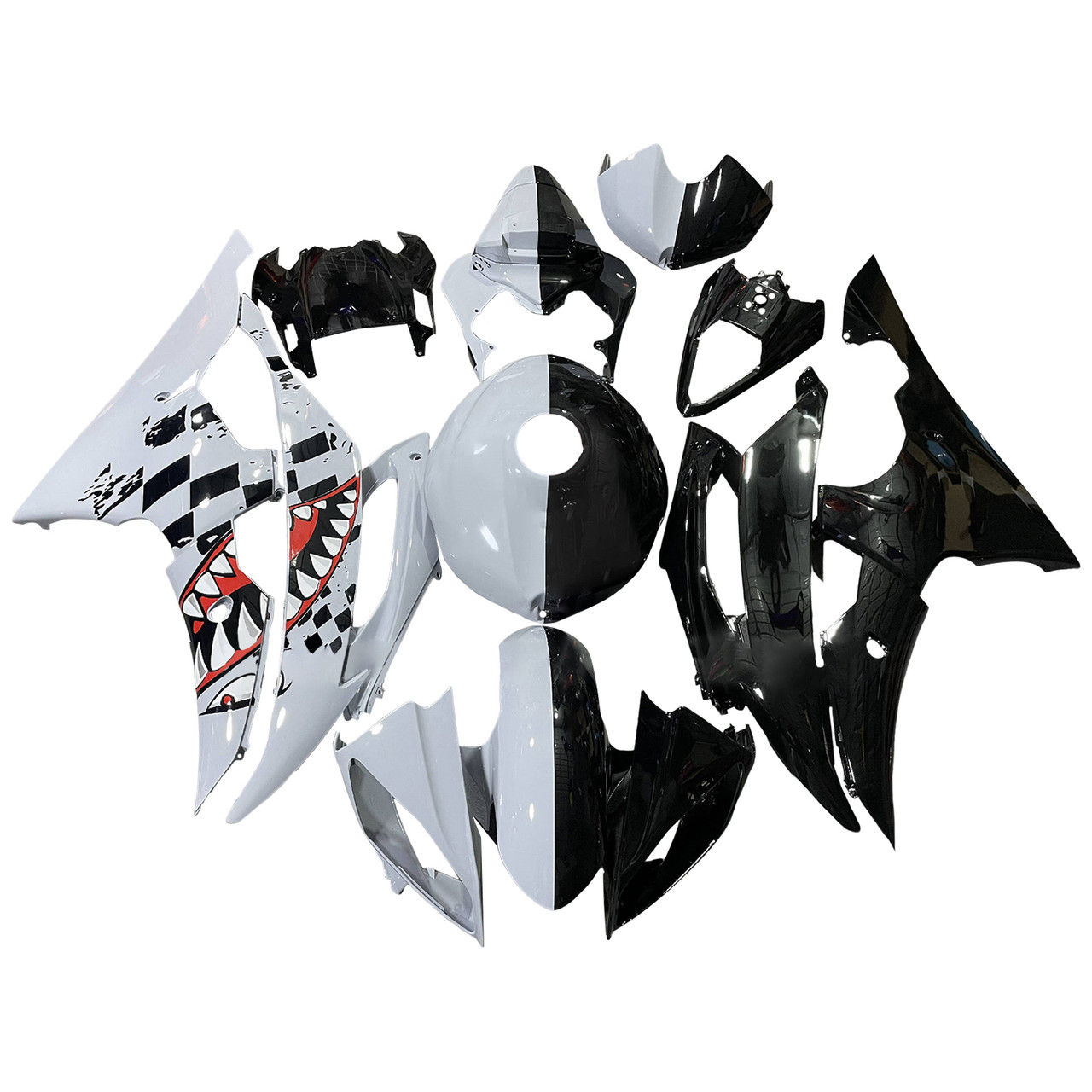 Yamaha YZFR6 YZF-R6 2008-2016 Fairing Kit Bodywork Plastic ABS Generic#290