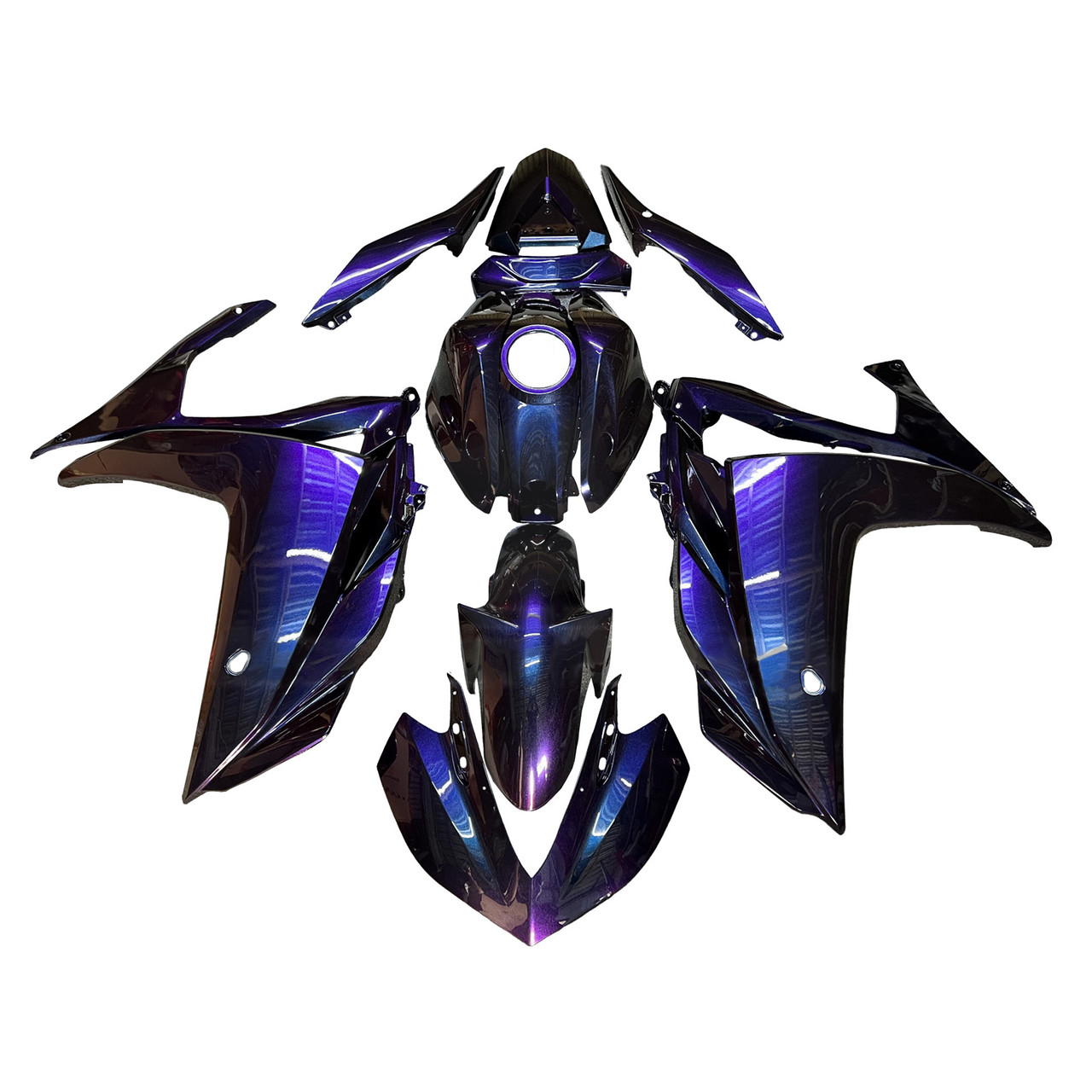 Yamaha YZF-R3 2014-2018 R25 2015-2017 Fairing Kit Bodywork Plastic ABS Generic#180
