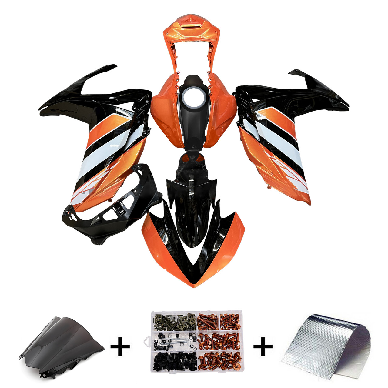 Yamaha YZF-R3 2014-2018 R25 2015-2017 Fairing Kit Bodywork Plastic ABS Generic#194