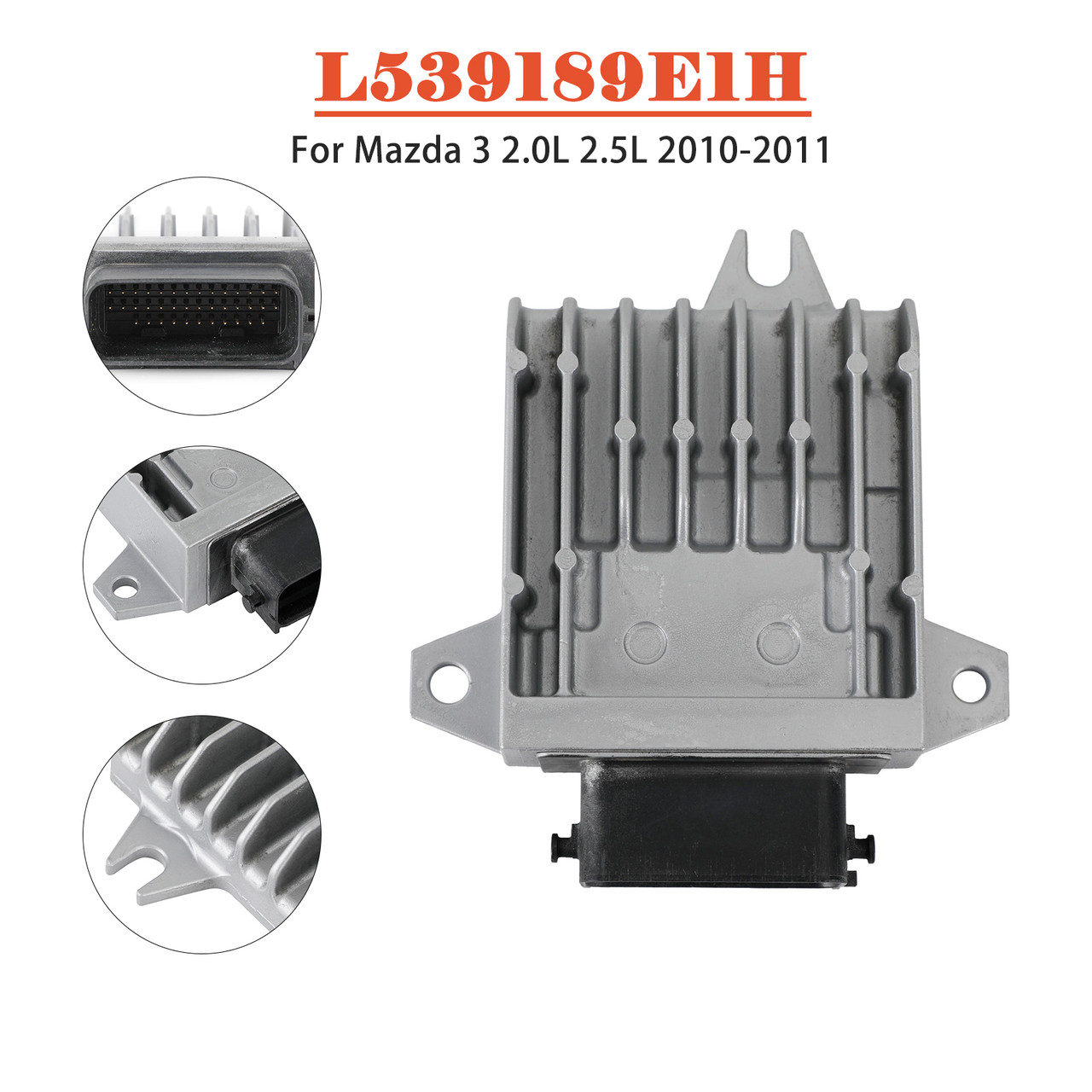 2010-2011 Mazda 3 2.0L 2.5L Transmission Control Module TCM L539189E1H Generic