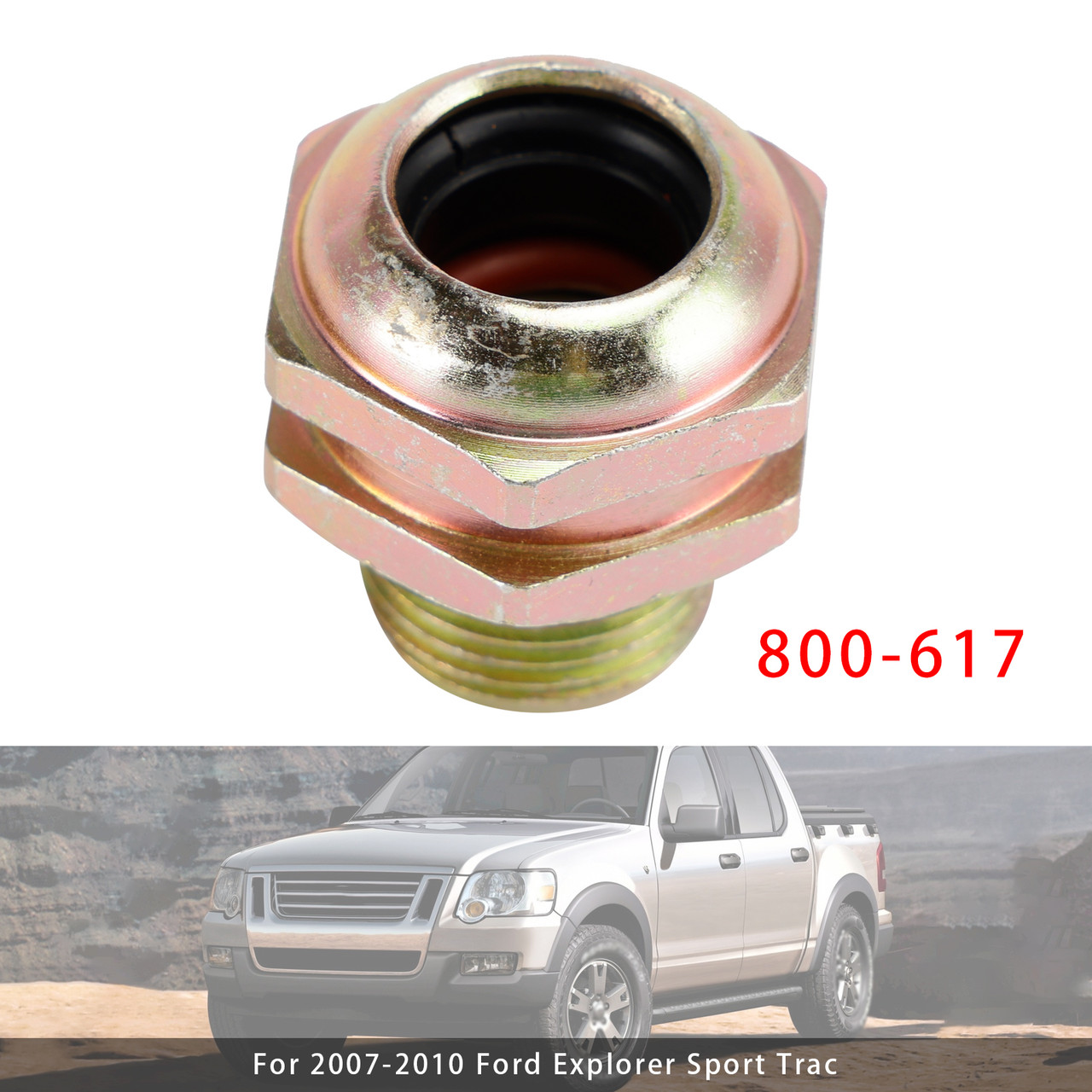 2005-2007 Ford F-250 F-350 F-450 F-550 Super Duty Transmission Cooler Line Quick Connector 800-617 Generic 2005-2007 Ford F-250 F-350 F-450 F-550 Super Duty Transmission Cooler Line Quick Connector 800-617 Generic