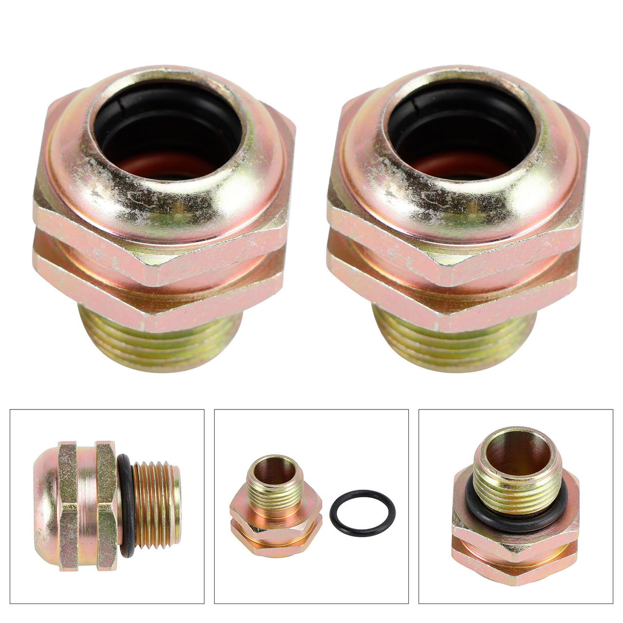 2005-2007 Ford F-250 F-350 F-450 F-550 Super Duty 2PCS Transmission Cooler Line Quick Connector 800-617 Generic 2005-2007 Ford F-250 F-350 F-450 F-550 Super Duty 2PCS Transmission Cooler Line Quick Connector 800-617 Generic