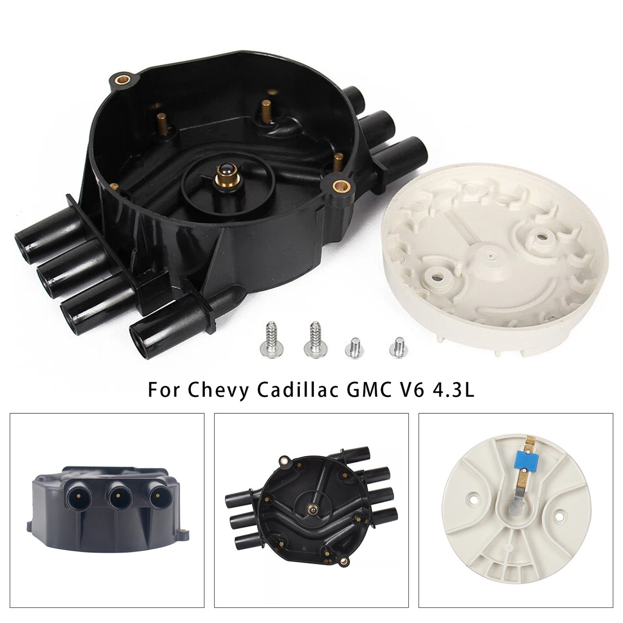 1996-1998 Gmc K1500 K2500 K3500 Ignition Distributor Cap & Rotor Kit DR475 D328A Generic 1996-1998 Gmc K1500 K2500 K3500 Ignition Distributor Cap & Rotor Kit DR475 D328A Generic