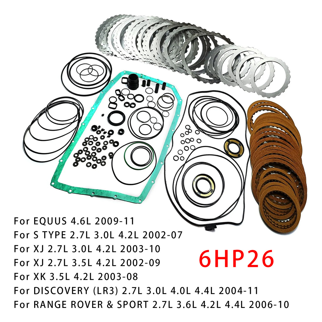 BMW X3 X6 3.0L X5 2.0L Auto Transmission Master Rebuild Kit Overhaul Clutch Plates 6HP26 Generic