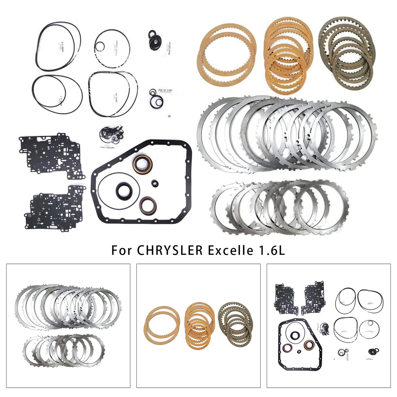 CHRYSLER Excelle 1.6L Transmission Master Rebuild Kit AW81-40LE Generic