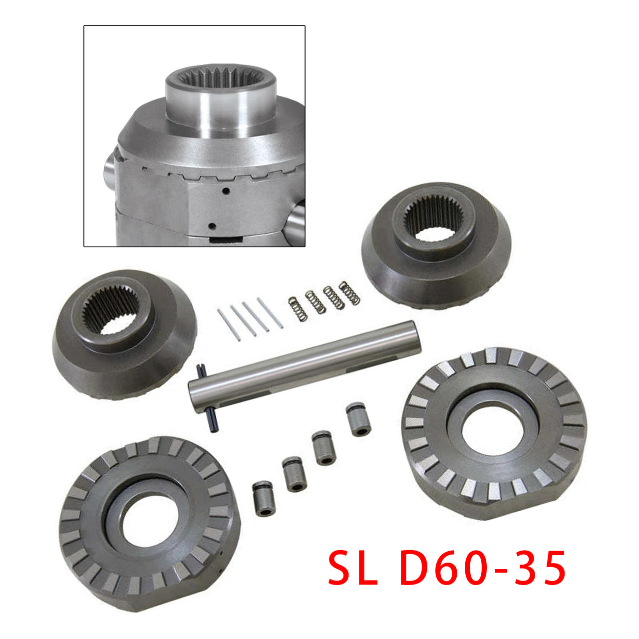 SL D60-35  Posi Axle For Locker Dana 60 35 Spline
