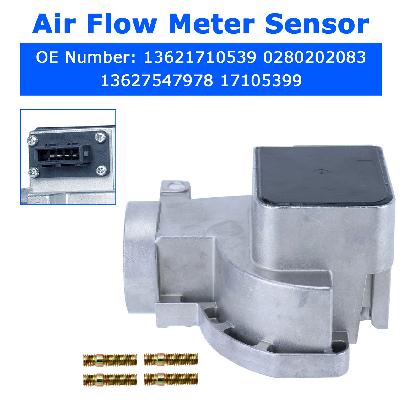 BMW E30 E28 E34 320i 520i 325e 525e Air Flow Meter Sensor 0280202083 17105399 Generic BMW E30 E28 E34 320i 520i 325e 525e Air Flow Meter Sensor 0280202083 17105399 Generic