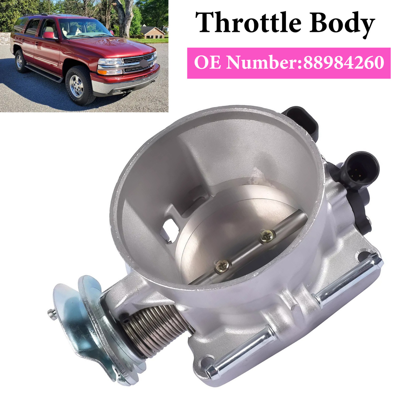 2002 Chevy Avalanche 1500 5.3L Throttle Body 88984260 Generic 2002 Chevy Avalanche 1500 5.3L Throttle Body 88984260 Generic