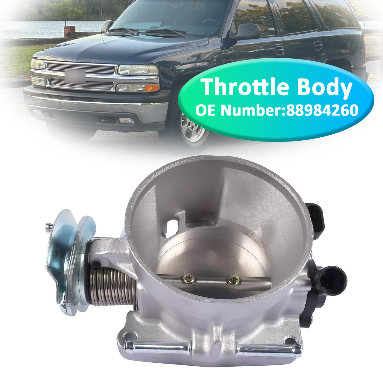 2000-2002 Chevy Suburban 1500 5.3L Throttle Body 88984260 Generic 2000-2002 Chevy Suburban 1500 5.3L Throttle Body 88984260 Generic