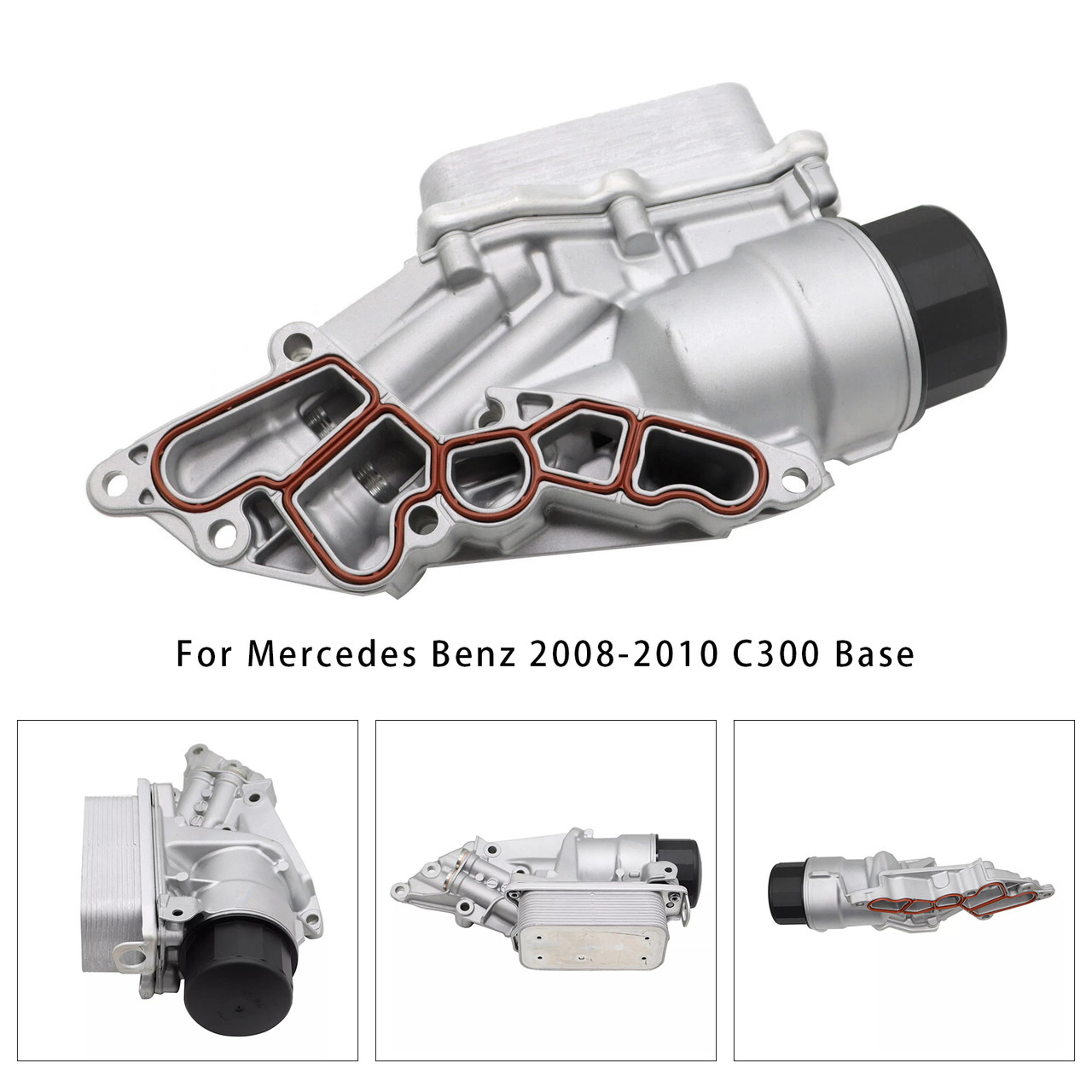 2005-2012 Mercedes Benz W463 X164 W164 W203 C230 Oil Filter Housing & Oil Cooler 2721800410 Generic
