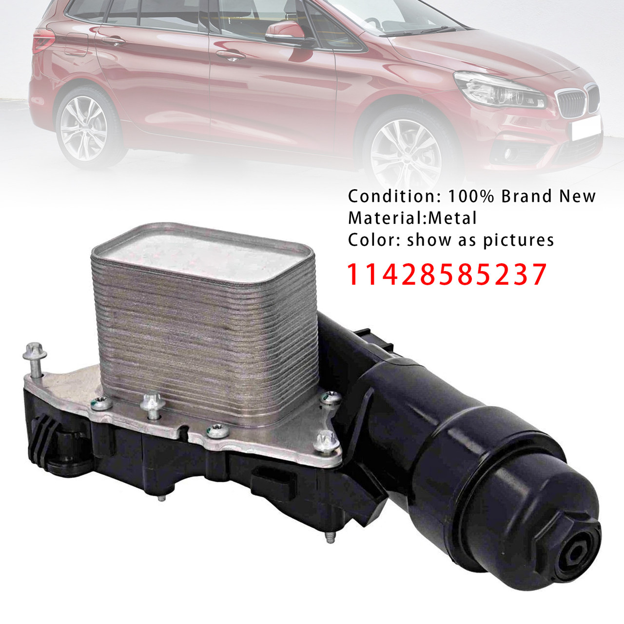 2017-2023 BMW X2 F39 Oil Filter Housing 11428585237 Generic